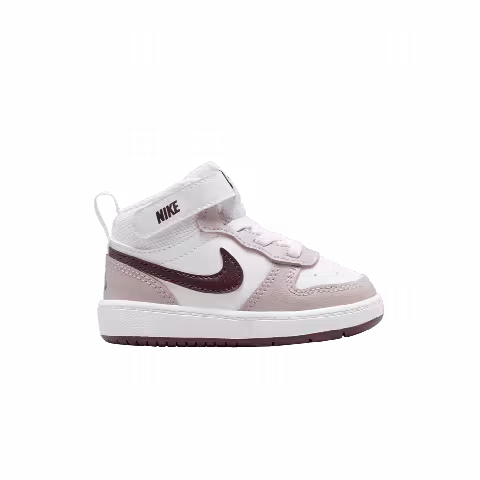 Nike Court Borough Mid 2 TD 'Platinum Violet Burgundy Crush'