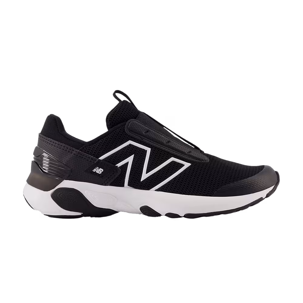 New Balance Fresh Foam 1440 Slip On Little Kid Wide Black White