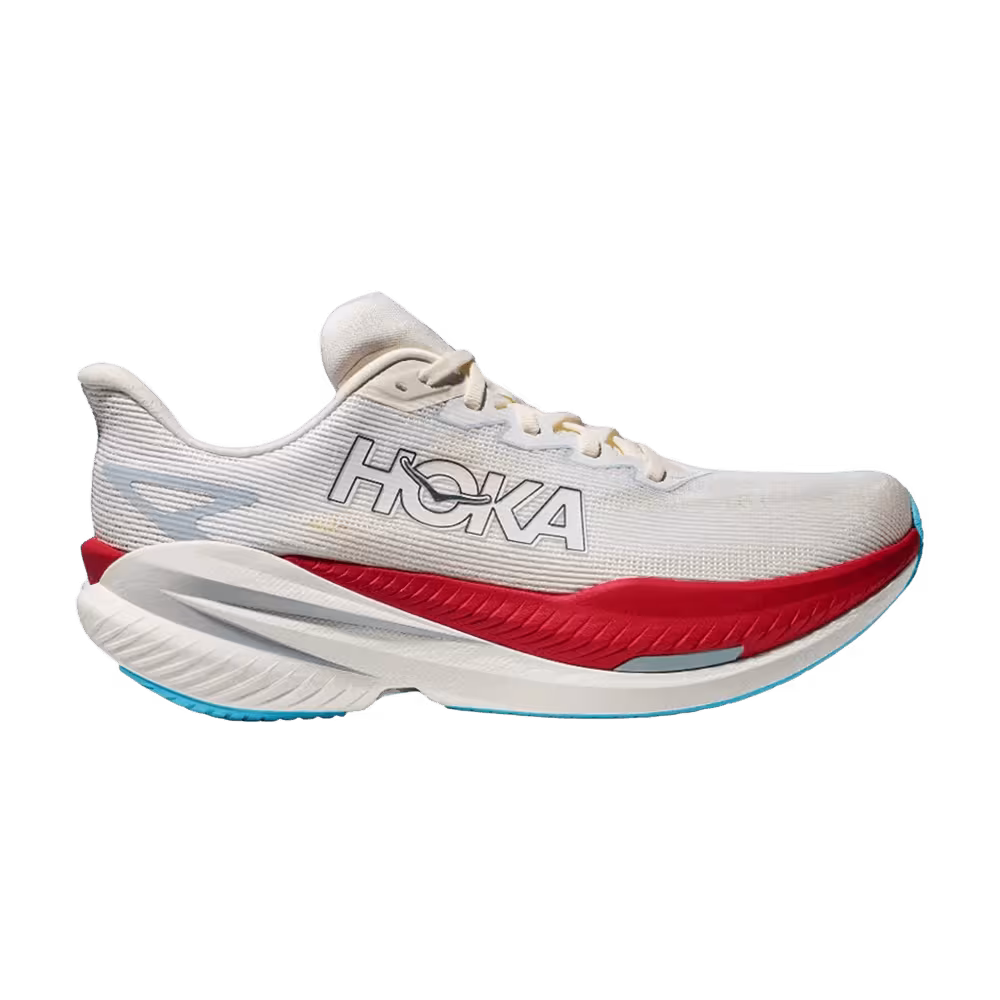 HOKA Mach X 3 White Alabster