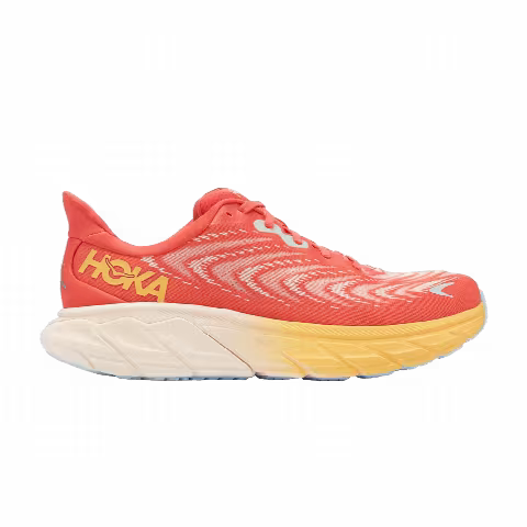 HOKA Arahi 6 'Fiesta Amber Yellow'