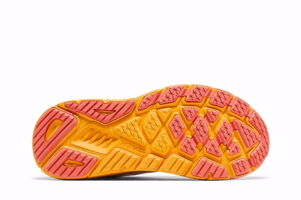HOKA Women's Arahi 6 Nimbus Cloud Orange, view 5