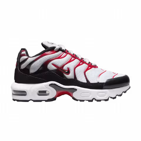 Nike Air Max Plus PS 'Pure Platinum University Red'