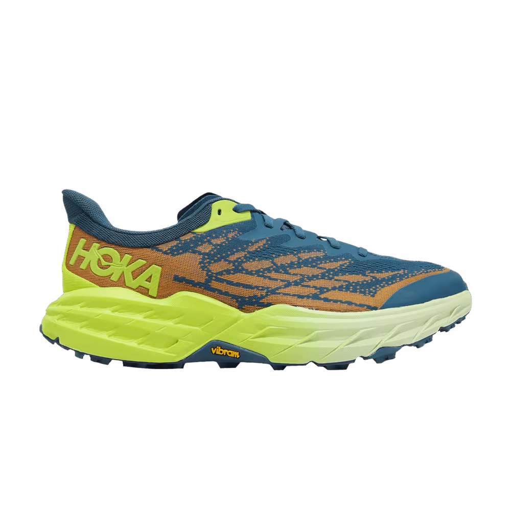 HOKA Speedgoat 5 2E Wide Blue Coral