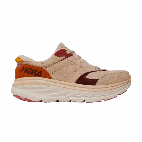 HOKA Bondi L Suede 'Shifting Sand'