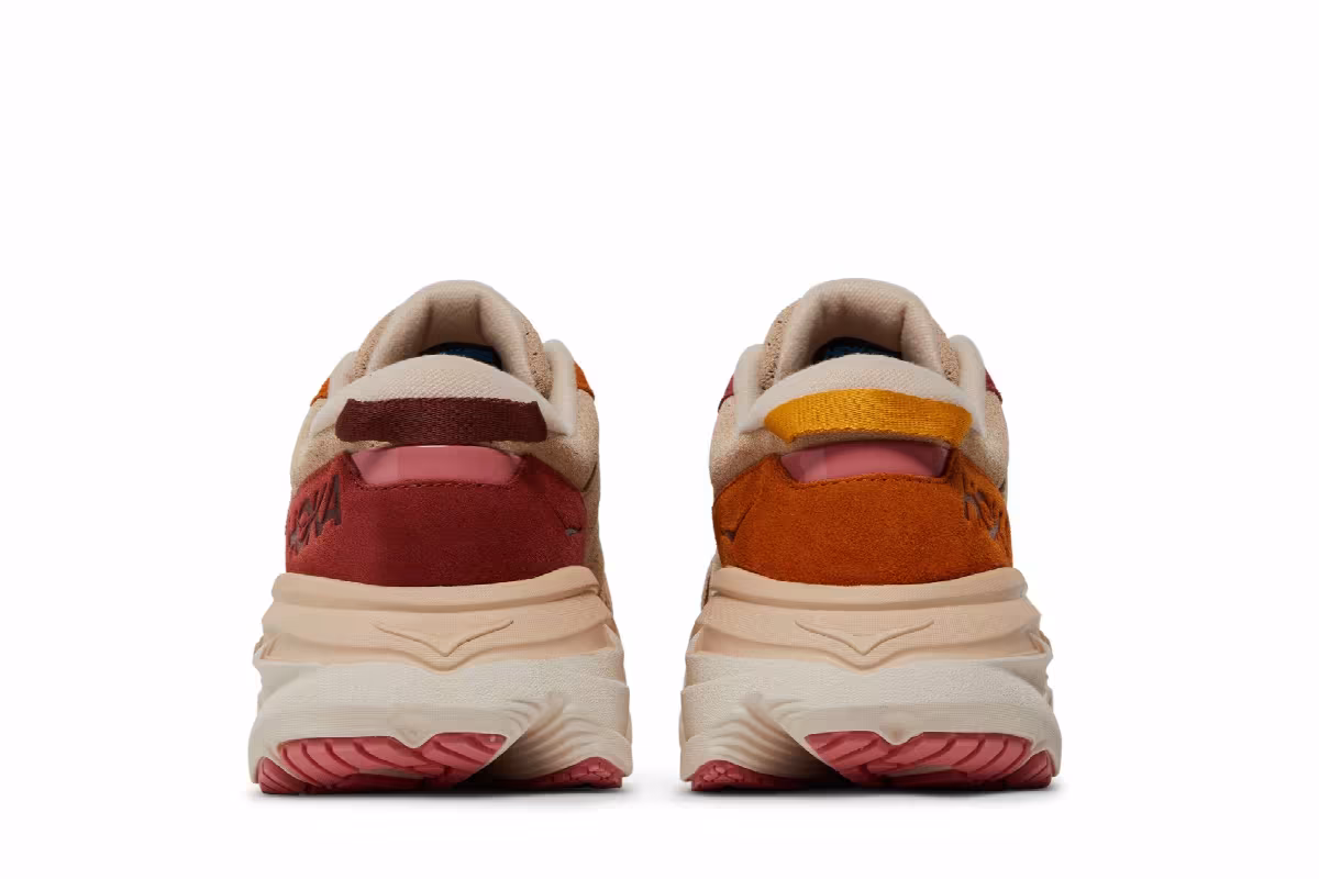 HOKA Bondi L Suede Shifting Sand, view 7