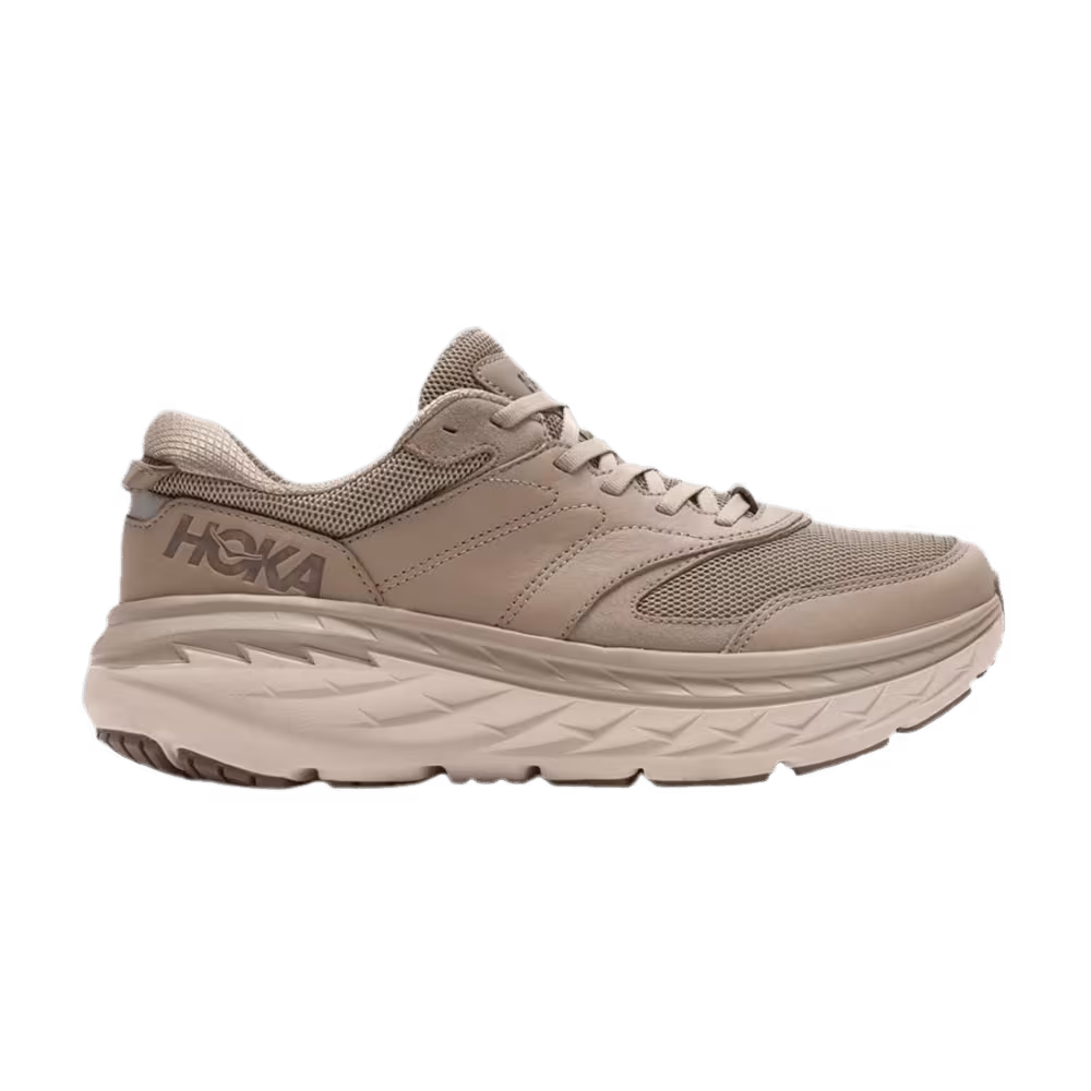 HOKA Bondi L Dune Oxford Tan