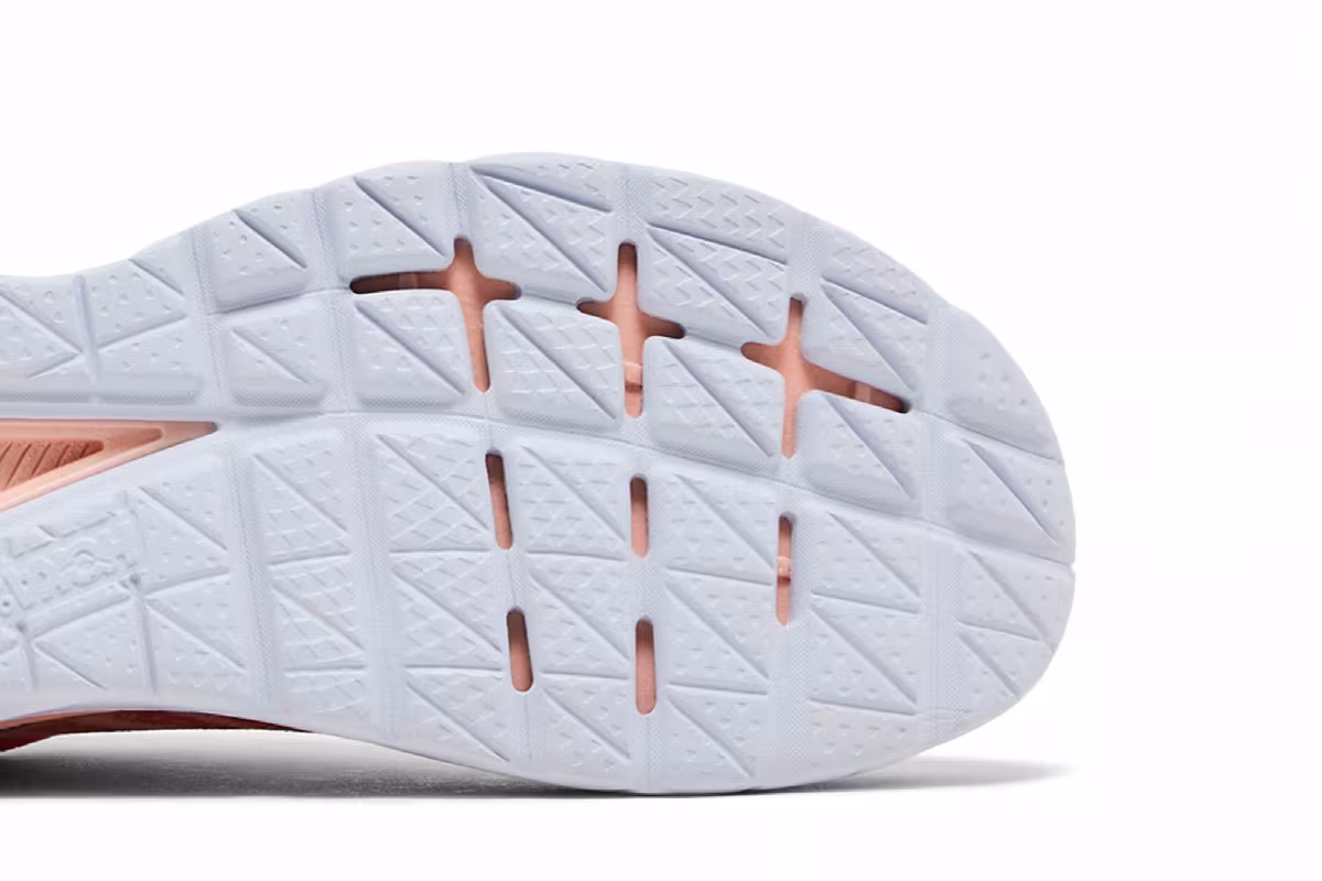 HOKA Women's Mach 5 Camellia Peach, view 6