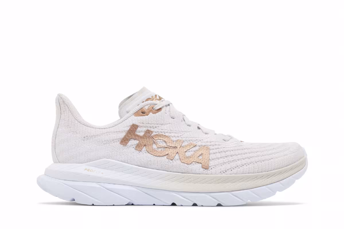 HOKA Mach 5 White Copper, view 2