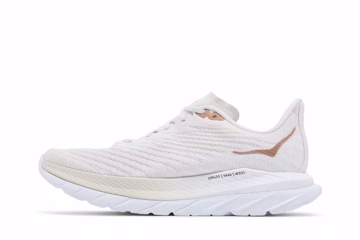 HOKA Mach 5 White Copper, view 4