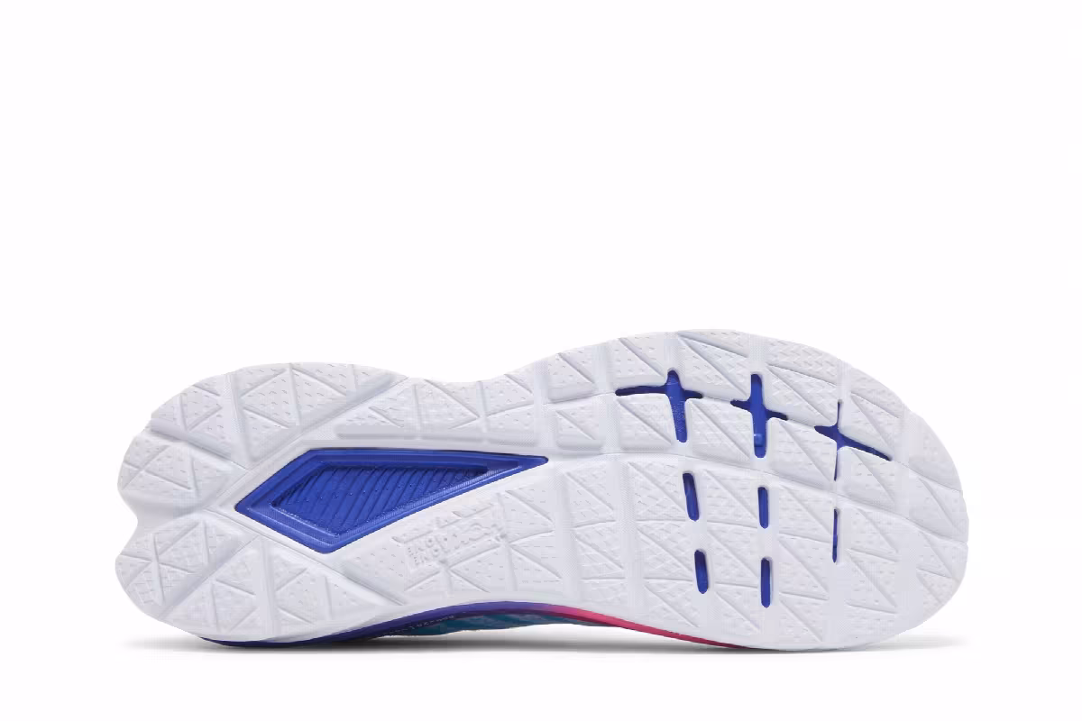 HOKA Mach 5 White Scuba Blue, view 5
