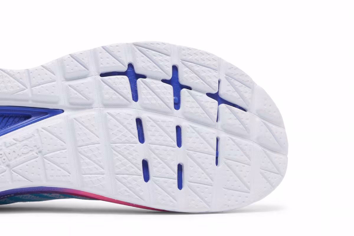 HOKA Mach 5 White Scuba Blue, view 6
