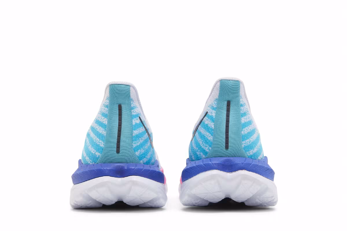 HOKA Mach 5 White Scuba Blue, view 7