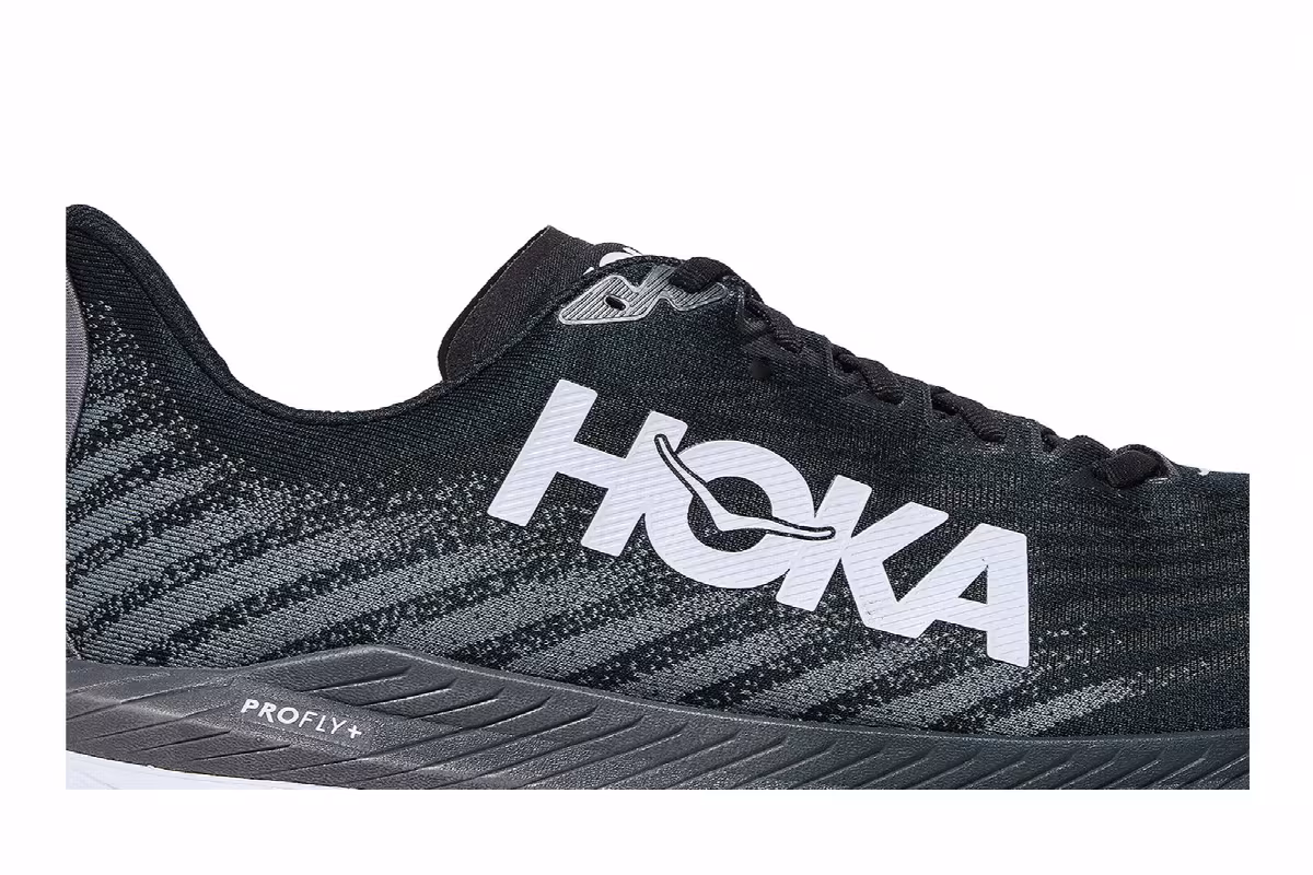 HOKA Mach 5 Black Castlerock, view 3