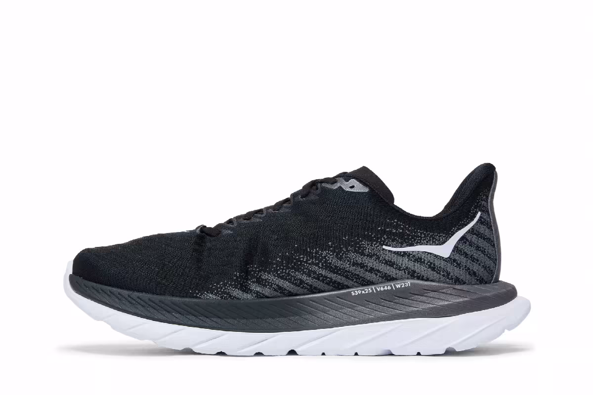 HOKA Mach 5 Black Castlerock, view 4
