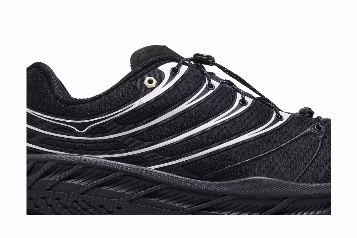 HOKA Stinson Evo GORE-TEX Black Silver, view 3