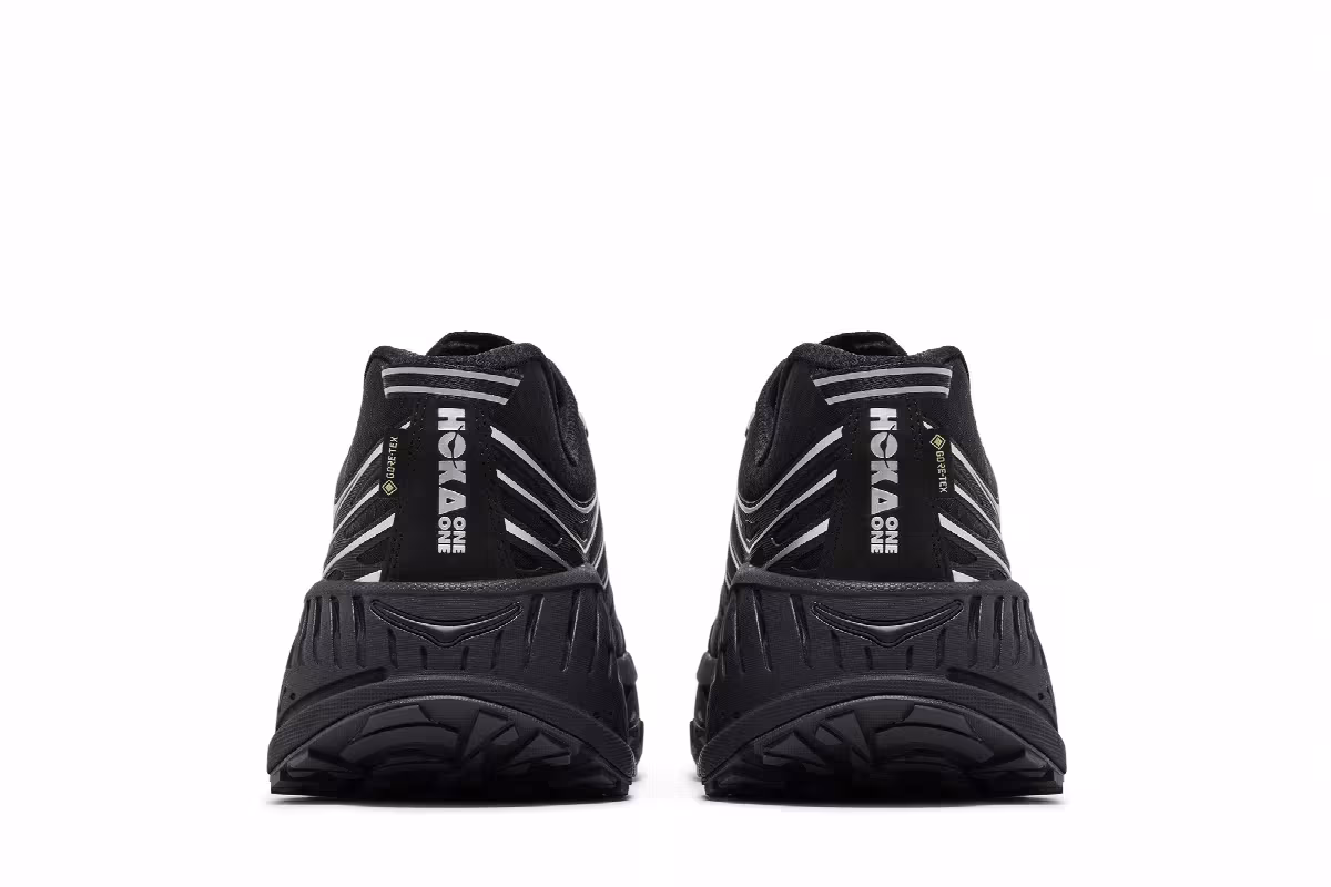 HOKA Stinson Evo GORE-TEX Black Silver, view 7