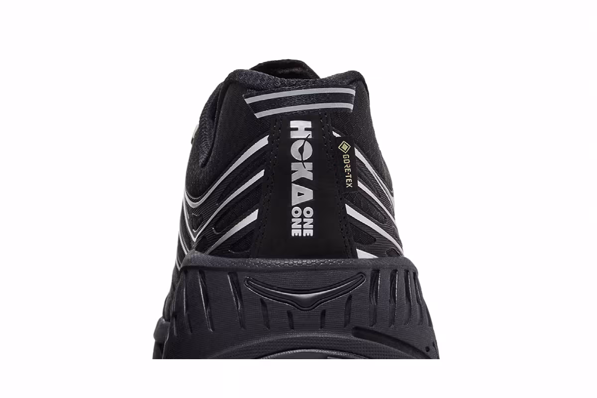 HOKA Stinson Evo GORE-TEX Black Silver, view 8