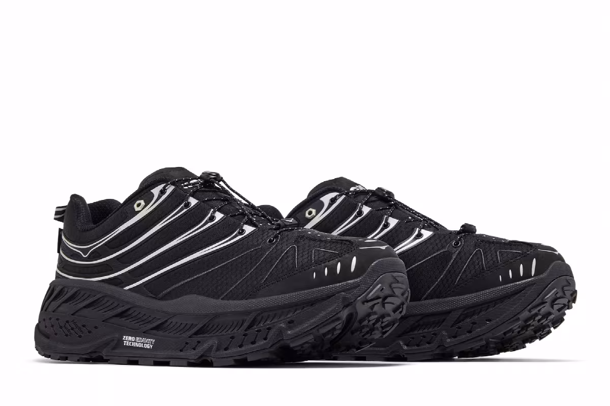 HOKA Stinson Evo GORE-TEX Black Silver, view 9