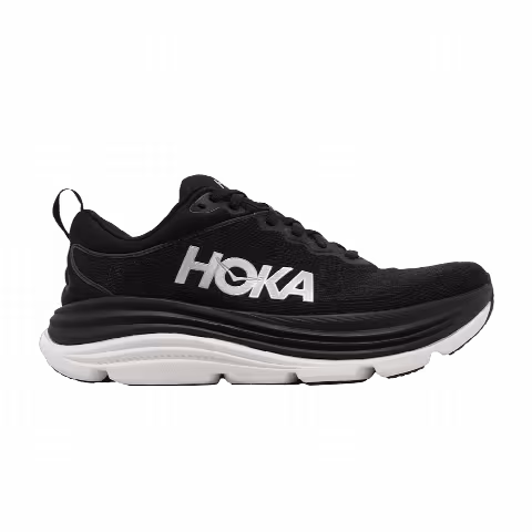 HOKA Wmns Gaviota 5 Wide 'Black White'