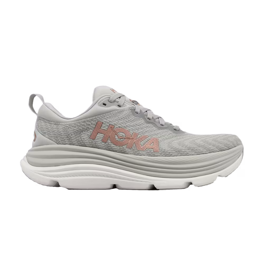 HOKA Women's Gaviota 5 Wide Harbor Mist Rose Gold