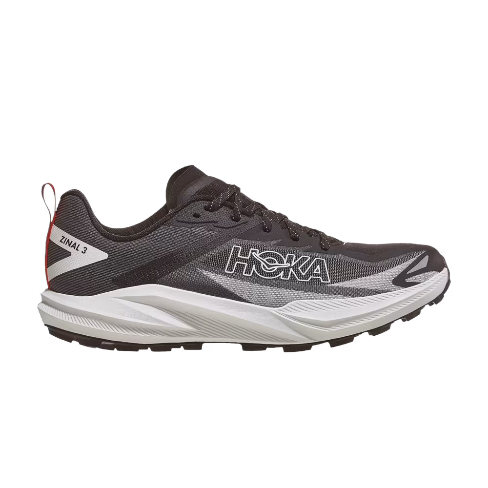 HOKA Zinal 3 Black White