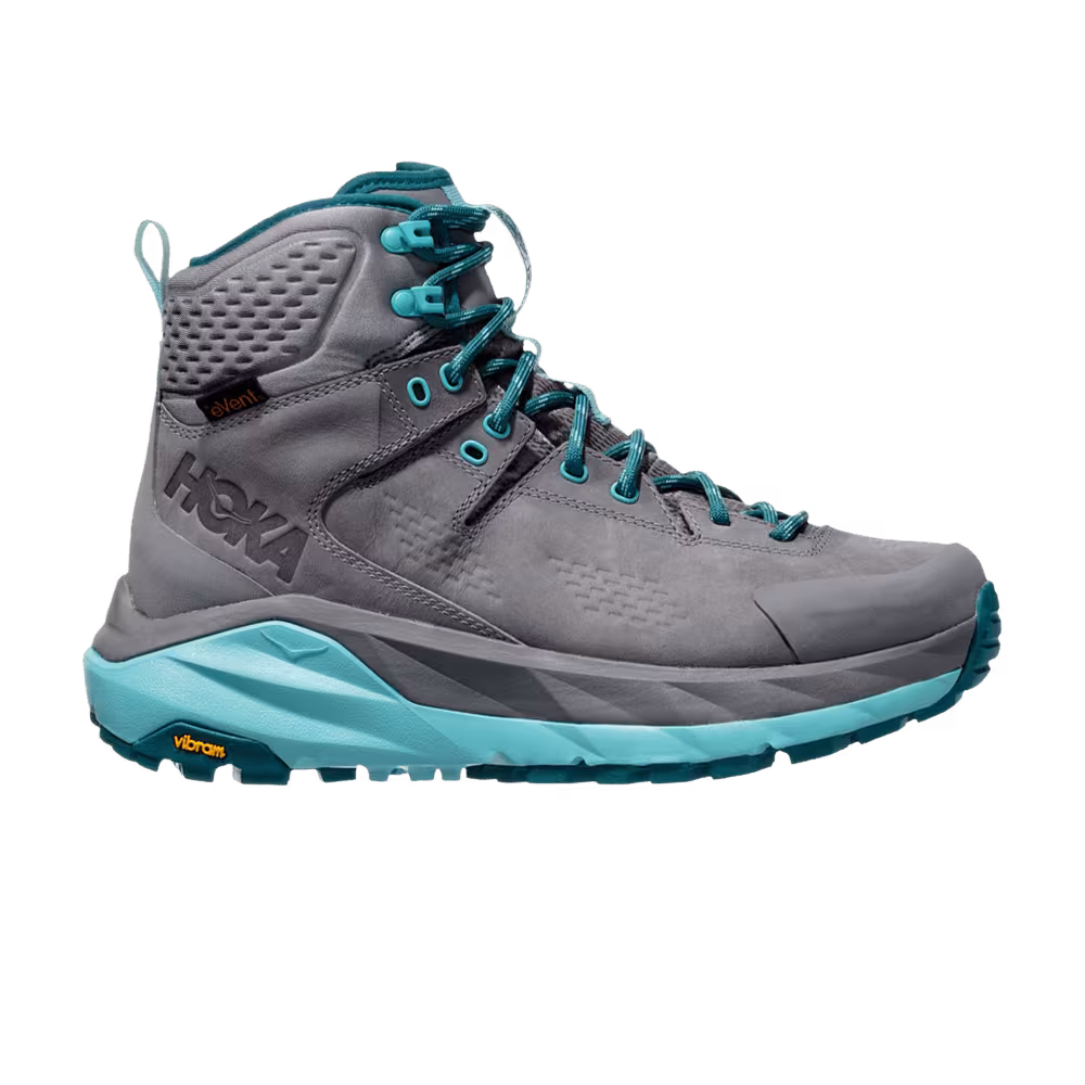 HOKA Women's Sky Kaha Frost Grey Aqua Haze