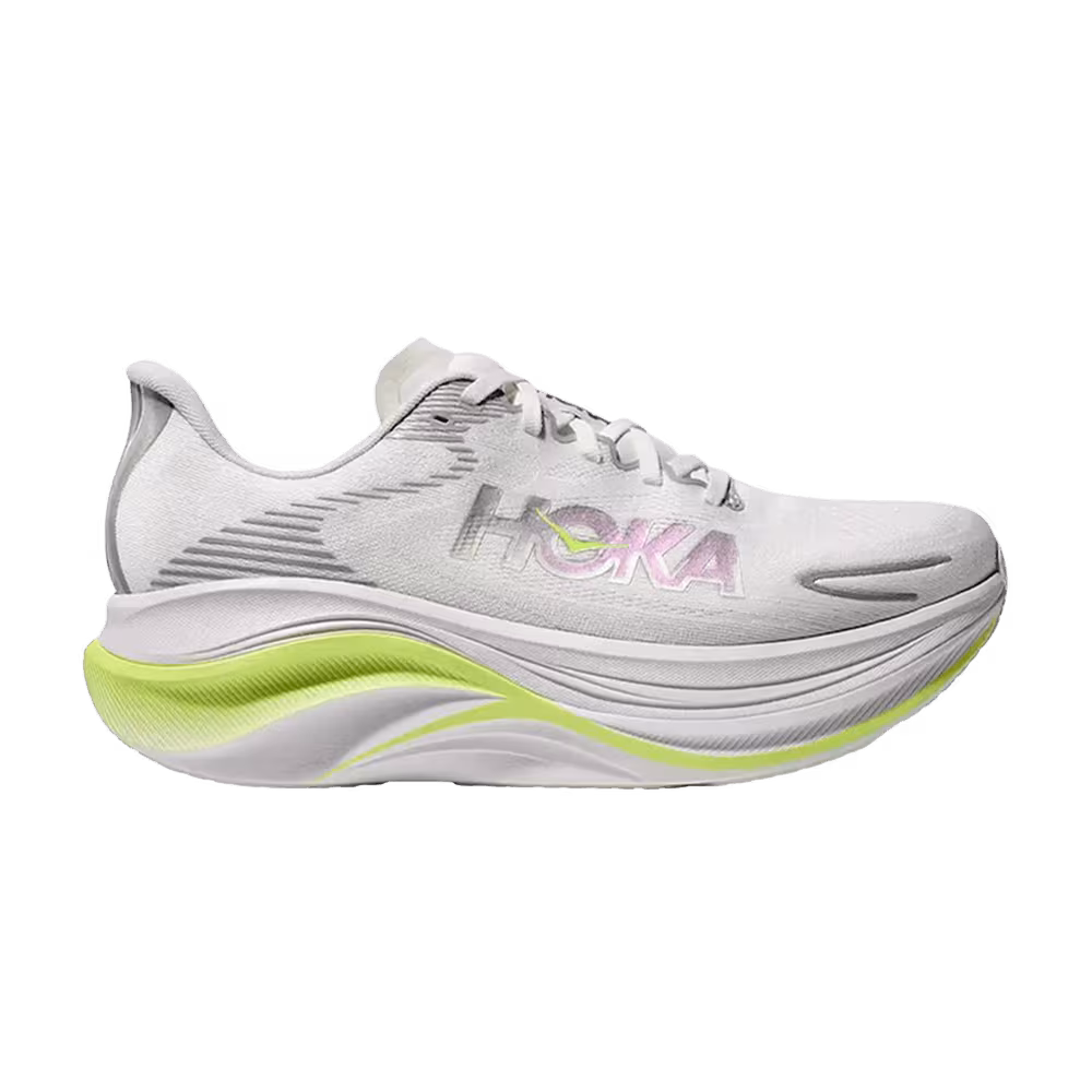 Hoka Skyward X 2 White Neon Yuzu