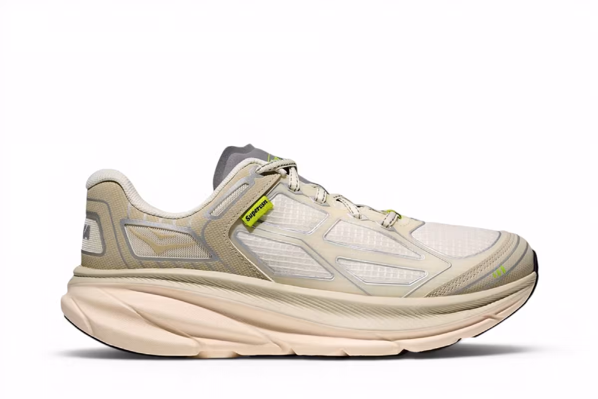 Supervsn x HOKA Clifton One9 Cannoli Cream, view 2