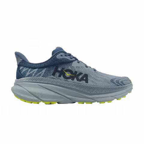 HOKA Challenger ATR 7 2E Wide 'Stone Blue Evening Primrose'