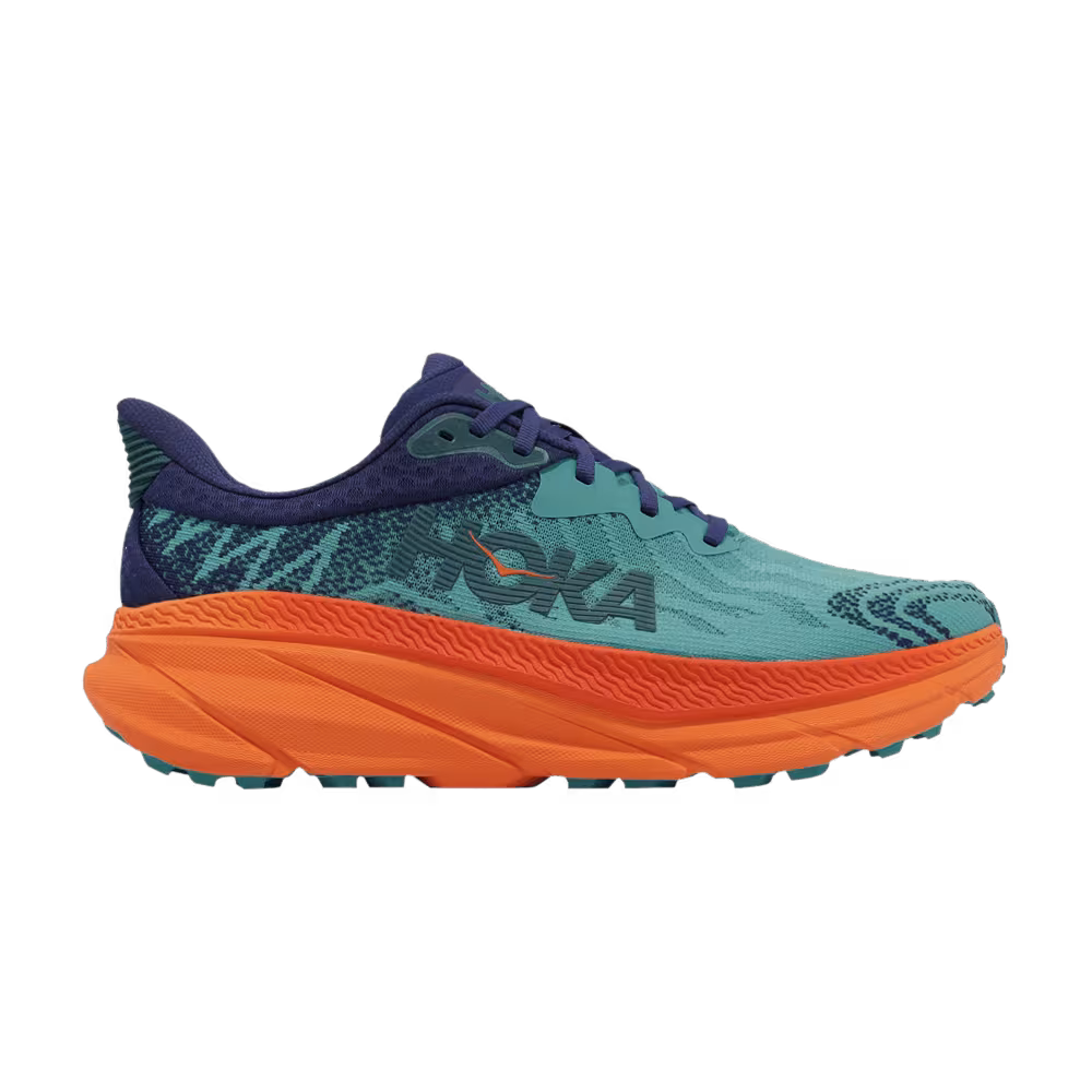 HOKA Challenger ATR 7 2E Wide Ceramic Vibrant Orange
