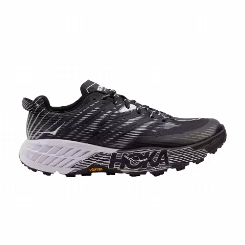 HOKA Speedgoat 4 'Black White'