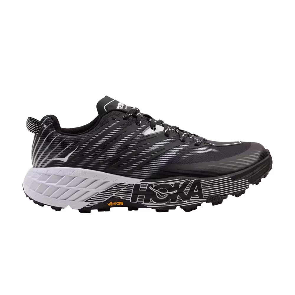 HOKA Speedgoat 4 Black White