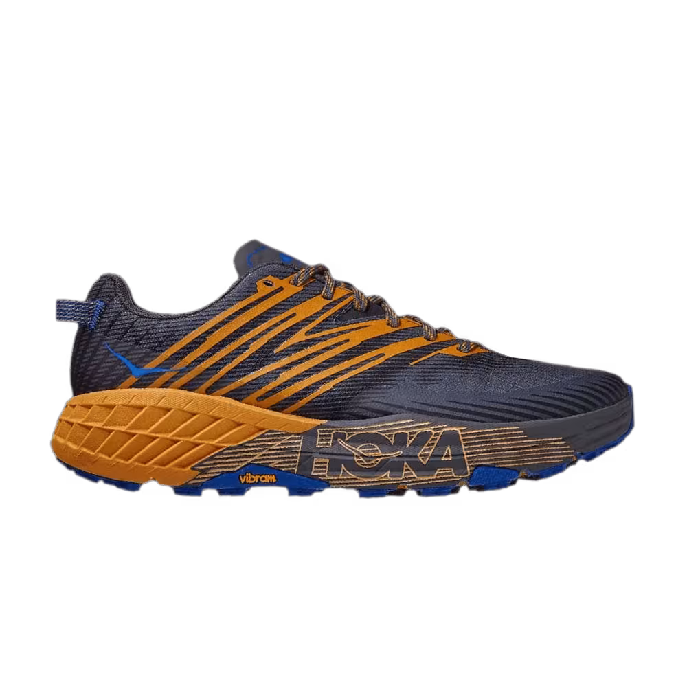 HOKA Speedgoat 4 Castlerock Golden Yellow