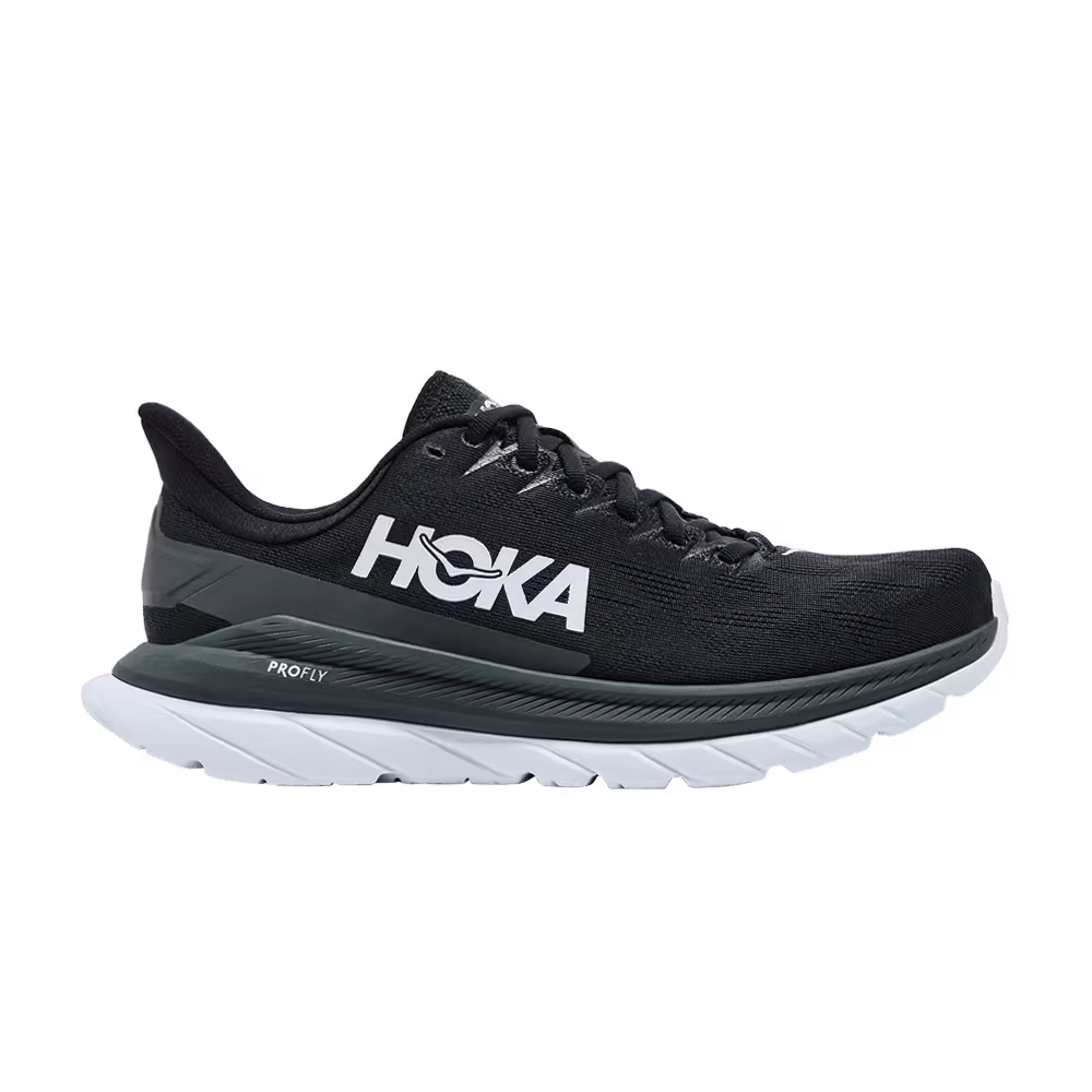 HOKA Women's Mach 4 Black Dark Shadow