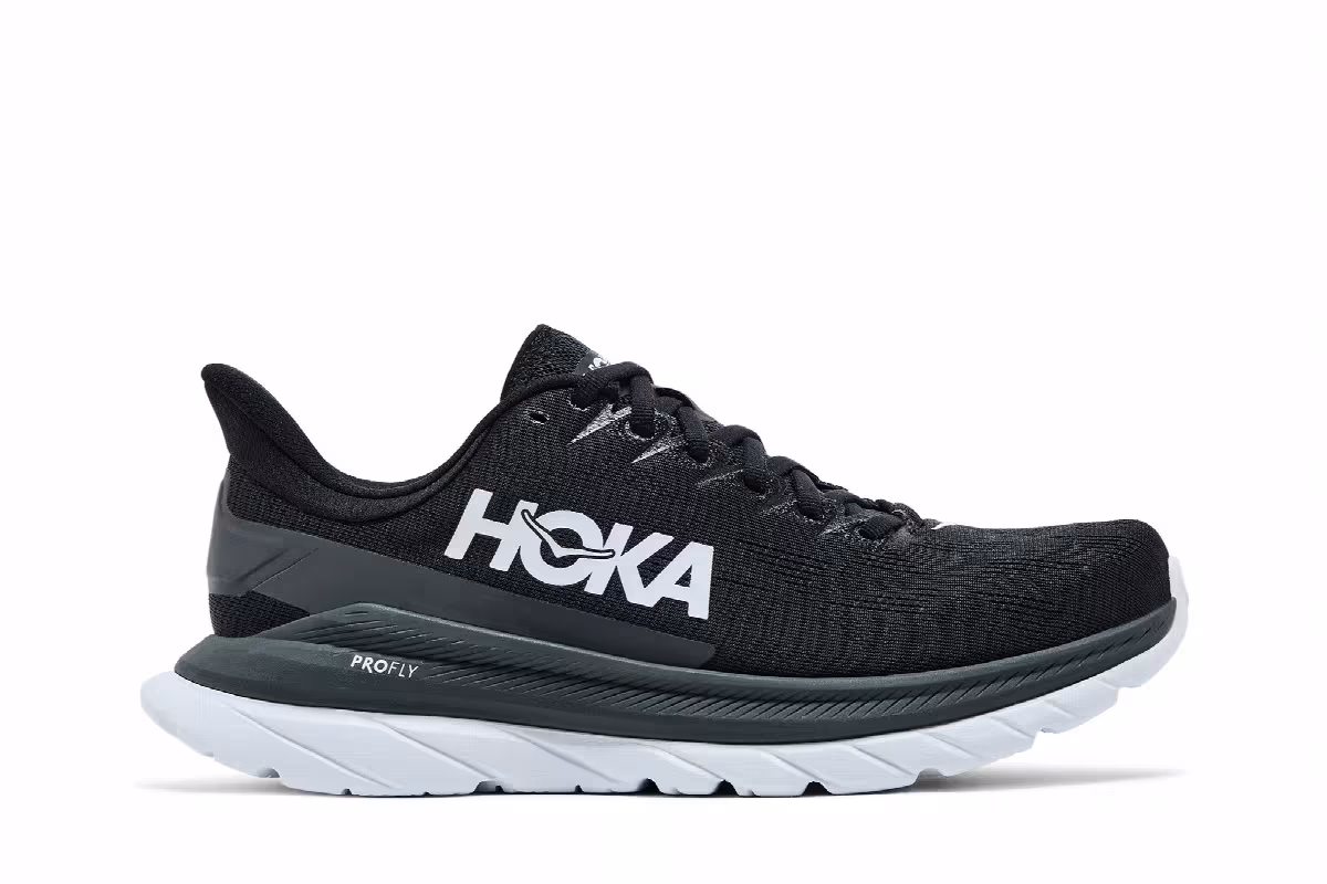 HOKA Women's Mach 4 Black Dark Shadow, view 2