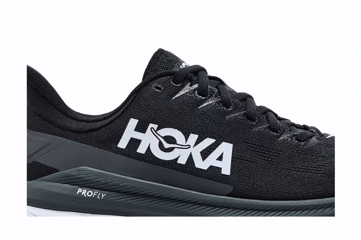 HOKA Women's Mach 4 Black Dark Shadow, view 3