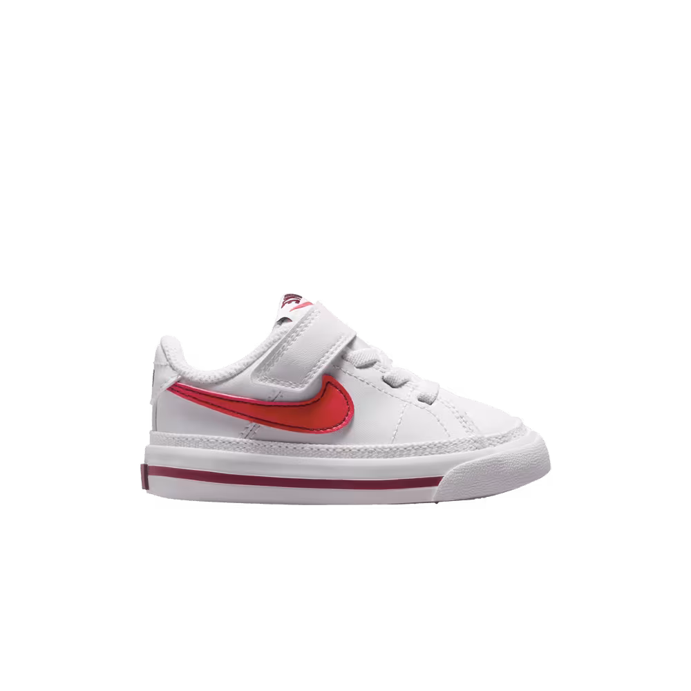 Nike Court Legacy Lift TD White Bright Crimson