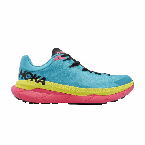 HOKA Tecton X 'Scuba Blue Diva Pink'