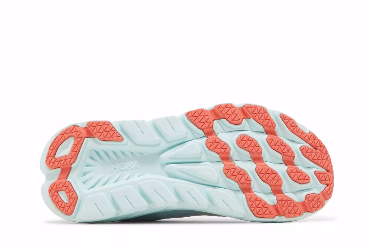 HOKA Women's Rincon 3 White Blue Glass, view 5