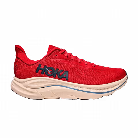 Hoka One One Clifton 10 'Vermillion Varsity Navy'