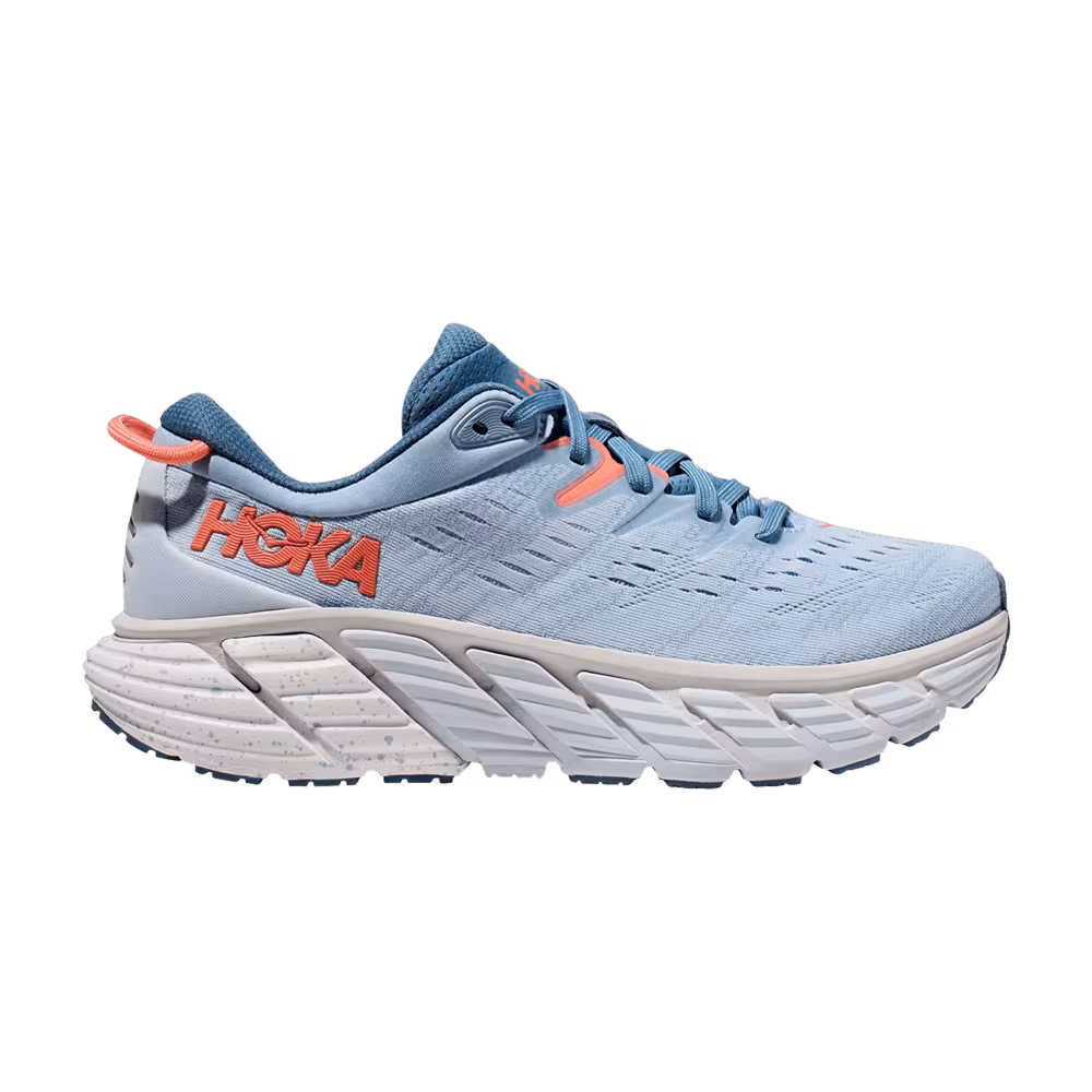 HOKA Women's Gaviota 4 Blue Fog Plein Air
