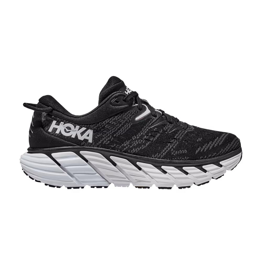 HOKA Women's Gaviota 4 Black White