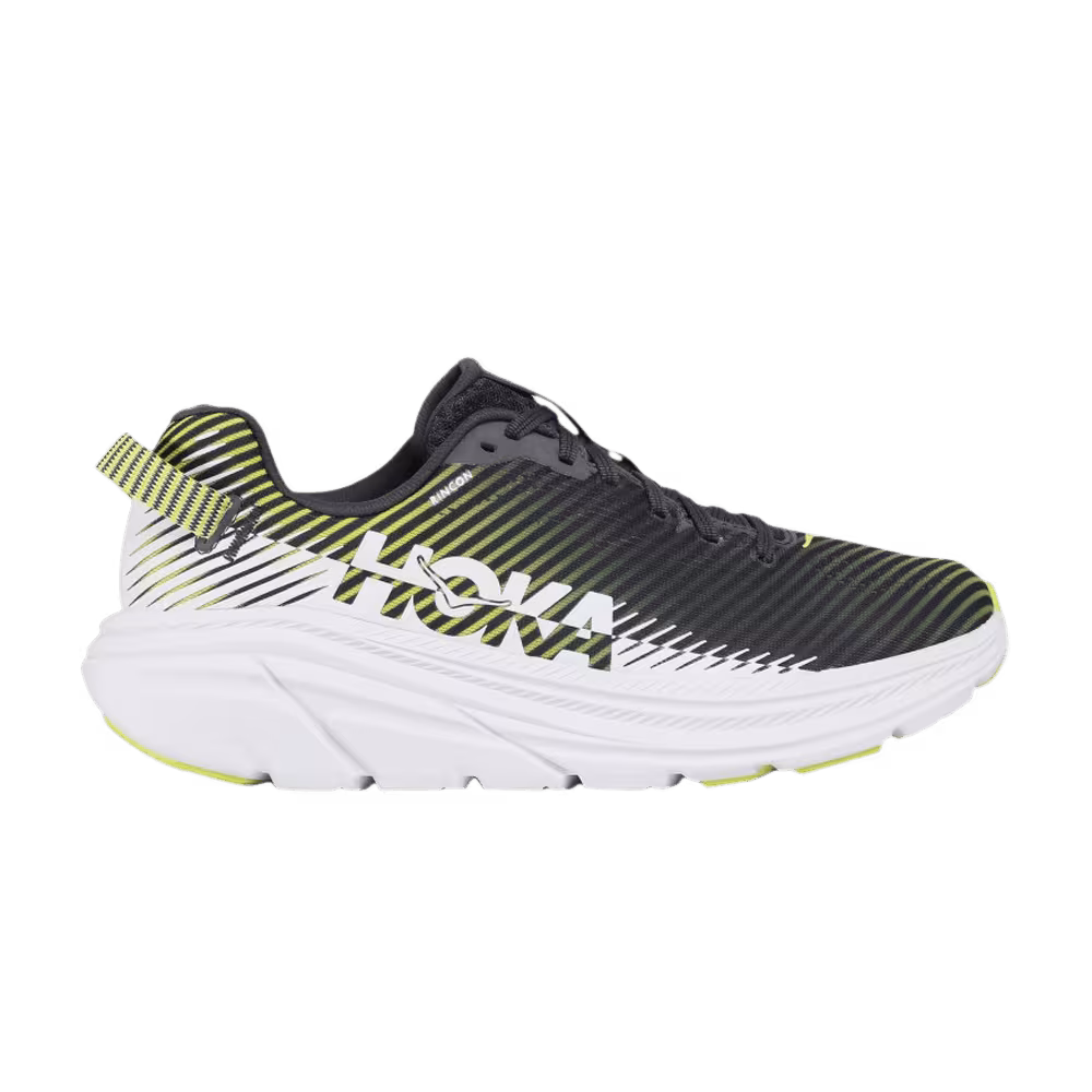 HOKA Rincon 2 Odyssey Grey Bright Yellow