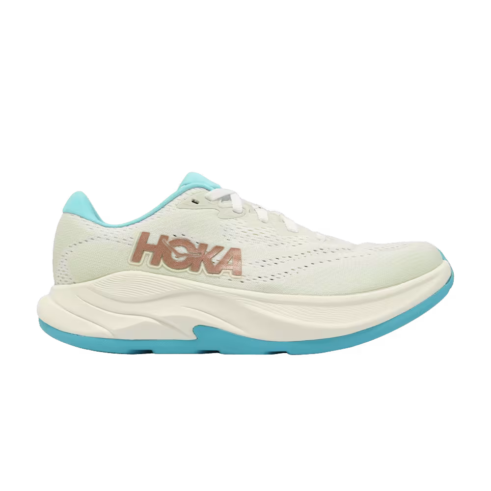 HOKA Women's Rincon 4 Wide Frost Rose Gold