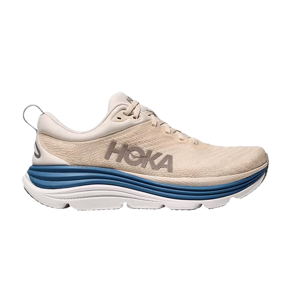 HOKA Gaviota 5 Wide Birch Foggy Night