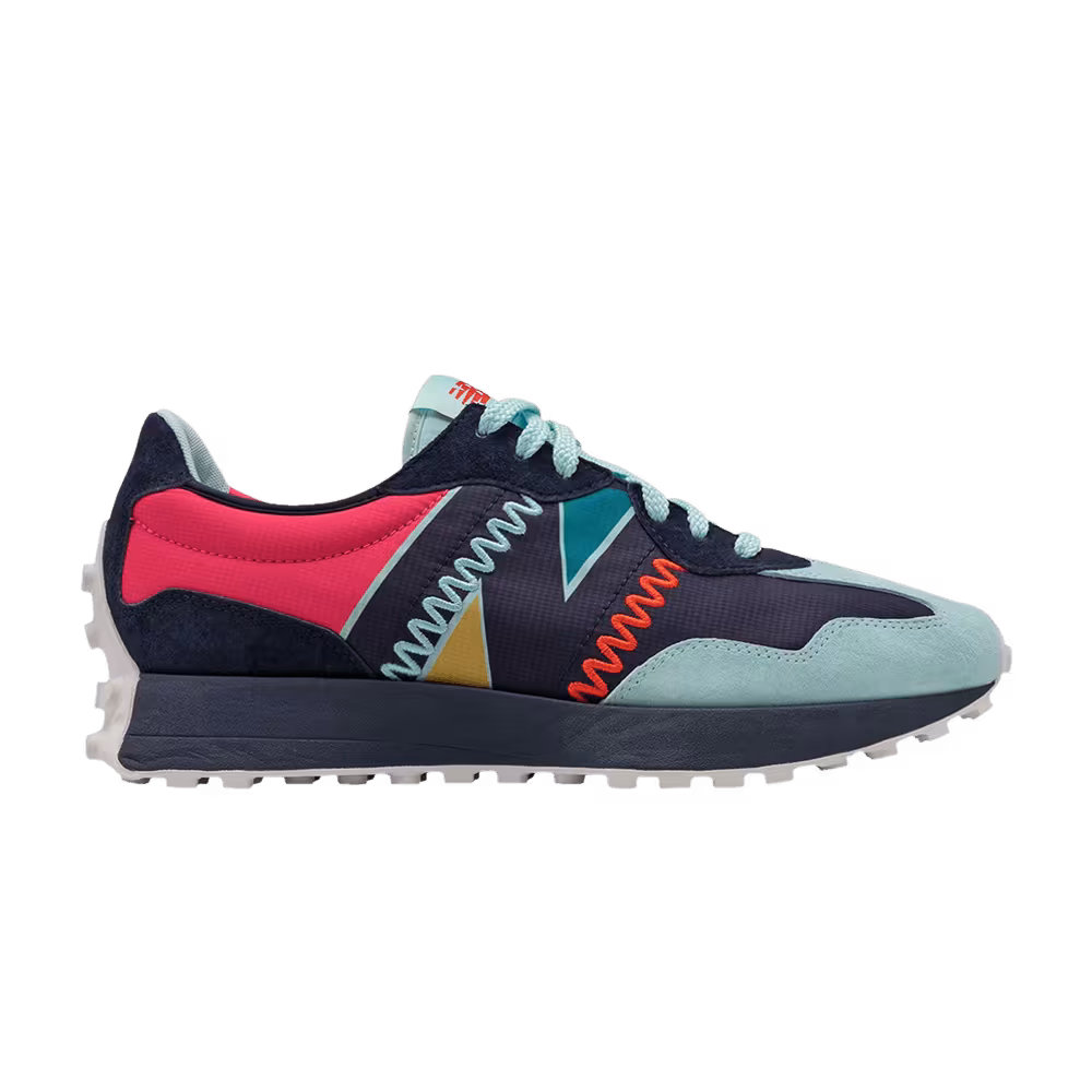 Pensole x New Balance 327 Navy Pink