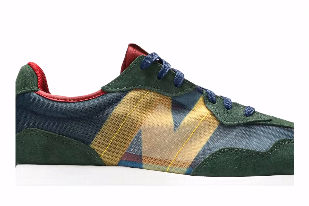 New Balance 327 Navy Red, view 3