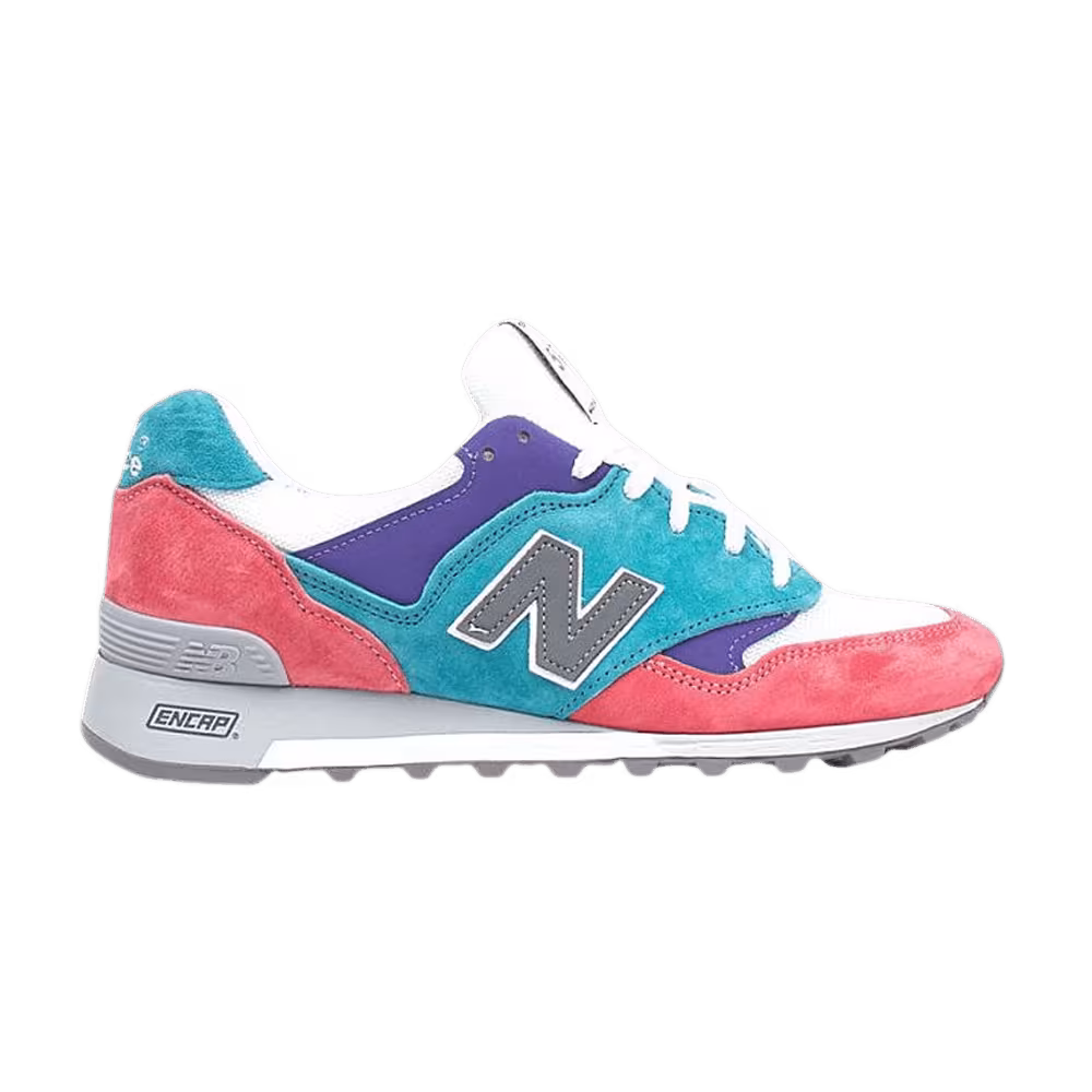 New Balance 577 Made in England Sunrise Pack - Pink Teal