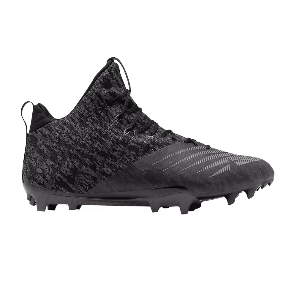 New Balance Burn X2 Mid 2E Wide Black Grey