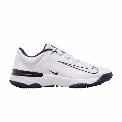 Nike Wmns Alpha Huarache Elite 4 TF 'White Midnight Navy'